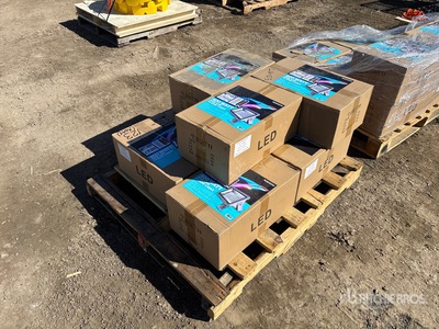 Quantity of (8) 400W RGB LED Flood Light (Unused)