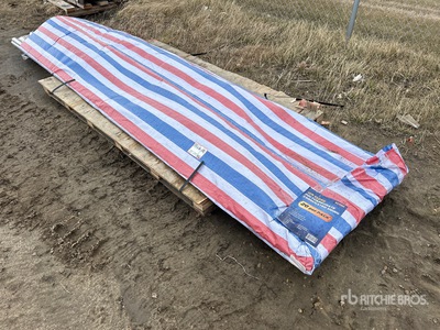 Quantity of (20) 12 ft Clear Polycarbonate Siding