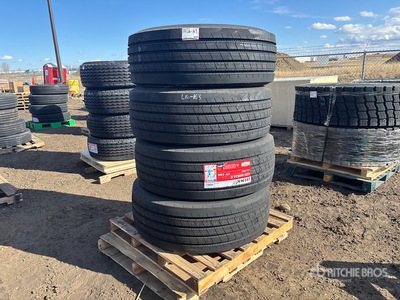 Quantity of (4) iLink 425/65R22.5 Tires (Unused)