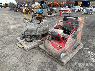 Quantity of Propane heaters, floor polisher