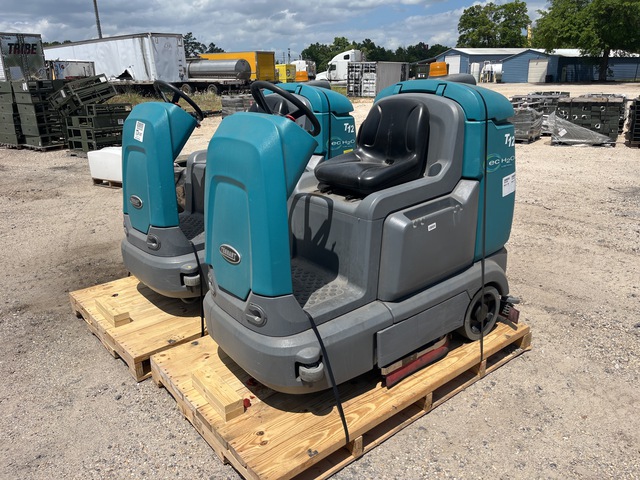 (2) Tennant T12 Floor Scrubbers (2) Tennant T12 Floor Scrubbers