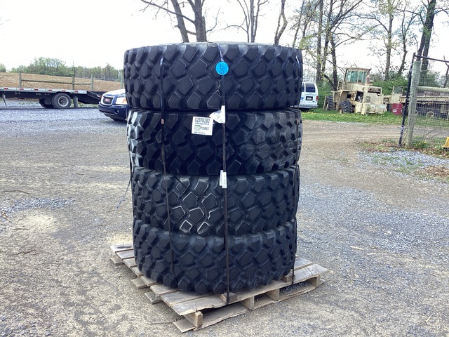 (4) Michelin 16.00R20 Tires w/Wheels