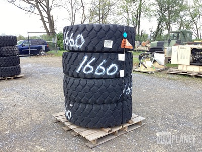 (4) Michelin 16.00R20 Tires w/Wheels