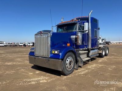 2005 Kenworth W900 6x4 Cabeza Tractora Cabina Dormitorio