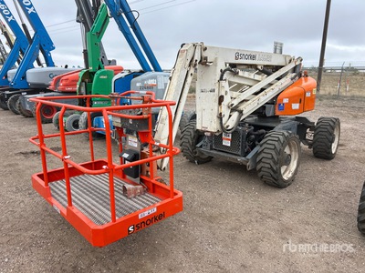 2017 Snorkel A46JRT 4WD Diesel Articulating Boom Lift