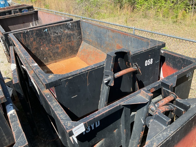 Quantity of (2) 12 ft 13 cyd Roll-Off Container