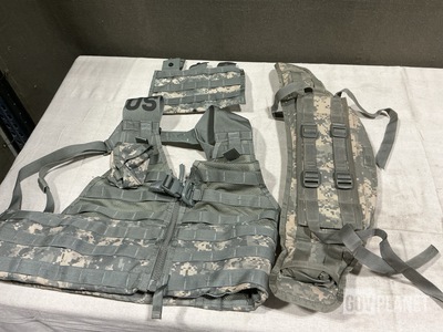 (188) M4 Three Mag Pouches, (77) Fighting Load Carriers & (19)Molded Waist Belts