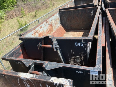 Quantity of (2) 13 ft 13 cyd Roll-Off Container