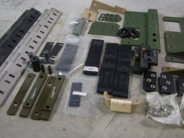 LOT OF 2 - HMMWV M1114, M1116, M1145-- H CONVERSION KIT- 4 DOOR -FRAG 5 TO FRAG 1 SHIP DIMS 26 X 9 X 9 60LBS