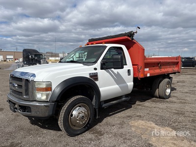 2008 Ford F-550 4x2 Dump Truck