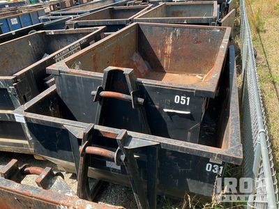 Quantity of (2) 12 ft 13 cyd Roll-Off Container