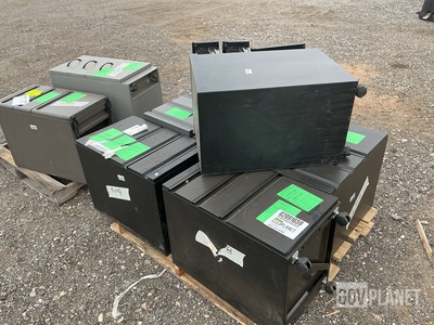 (8) Assorted Filing Cabinets