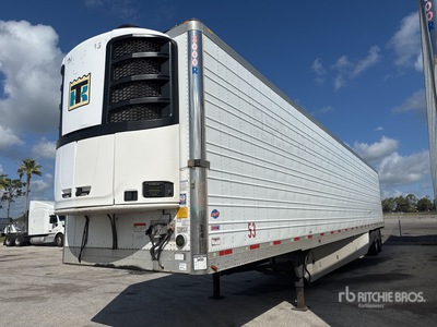 2016 Utility 3000R 53 ft x 102 in T/A Refrigerated Trailer