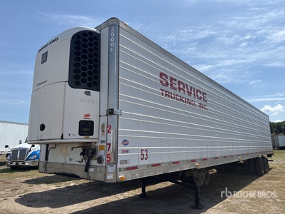 2008 Utility 3000R 53 ft x 102 in T/A Refrigerated Trailer