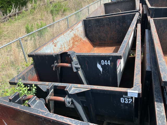 Quantity of (2) 12 ft 13 cyd Roll-Off Container