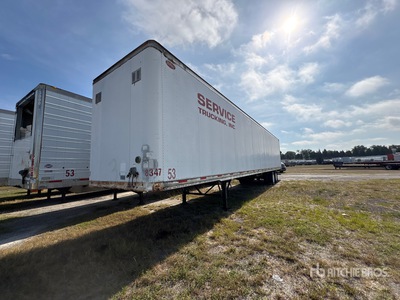 1999 Dorsey AIDT-LS 53 ft x 102 in T/A Van Trailer
