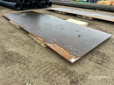 20 ft x 1 in Heavy Duty Steel Floor & Road Plate