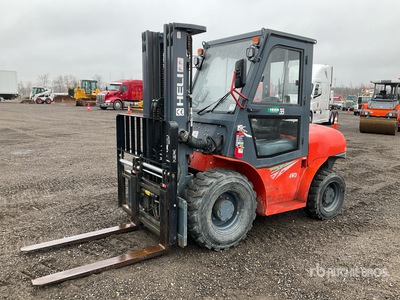 2021 Heli CPCD35Y-KU3 4620 lb 4x4 Vorkheftruck voor ruw terrein