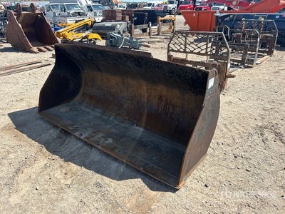 85 in Q/C General Purpose Wheel Loader Bucket - Fits Komatsu WA100
