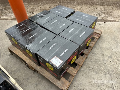 Quantity of (8) 30-Pack Red Lithium Grease Cartridges 14 Oz