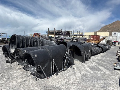 Quantity of (90) Trash Chutes Varios, equipamiento de soldadura