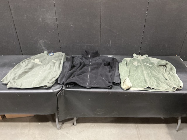 (40) Parka Liners, (2) Cold Weather Shirts & (21) Cold Weather Jackets