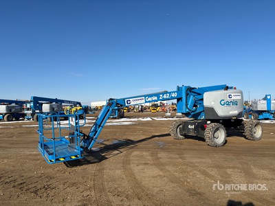2015 Genie Z62-40 4WD Diesel Articulating Boom Lift