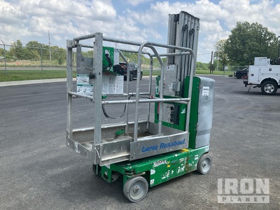 2016 Genie GR20 Vertical Mast Lift