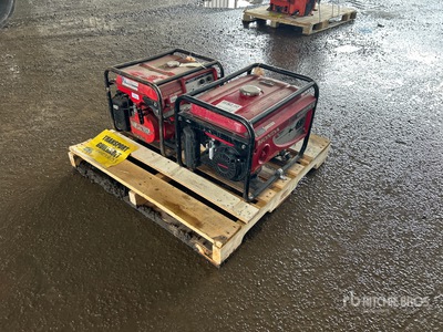 Quantity of (2) Honda Generator Set