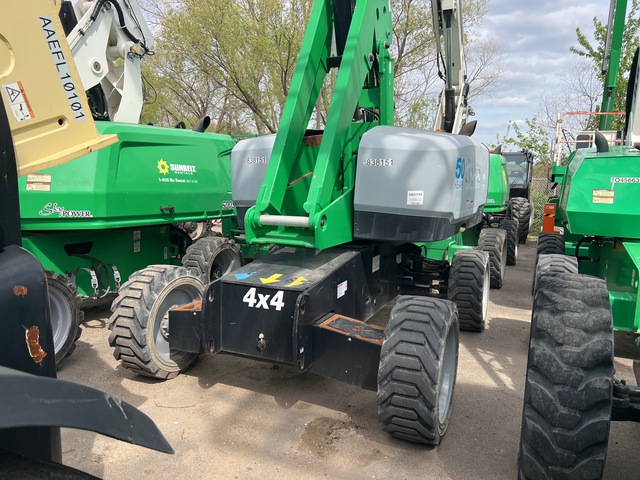2016 Genie S-60X 4WD Diesel Telescopic Boom Lift