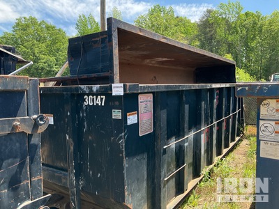 Quantity of (2) NU-LIFE 22 ft 6 in Roll-Off Container