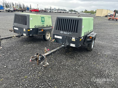 2013 Sullair 185 185 cfm Mobile Air Compressor