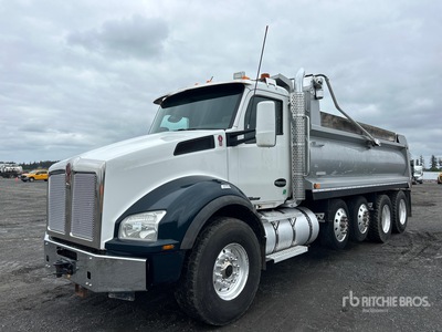 2019 Kenworth T880 10x4 Camion à benne quatre essieux