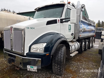 2019 Kenworth T880 10x4 Camion à benne quatre essieux
