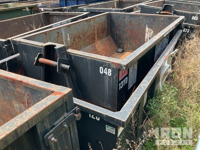 Quantity of (2) 12 ft 13 cyd Roll-Off Container