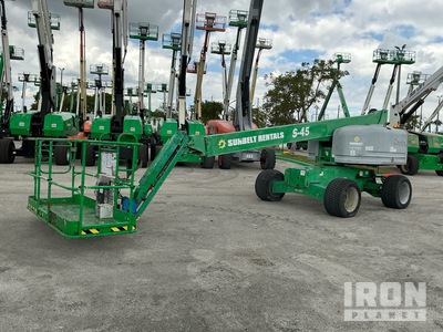 2015 Genie S-45 4WD Diesel Telescopic Boom Lift
