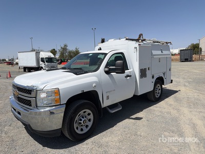 2012 Chevrolet Silverado 3500HD 4x2 Utiliteits vrachtwagen