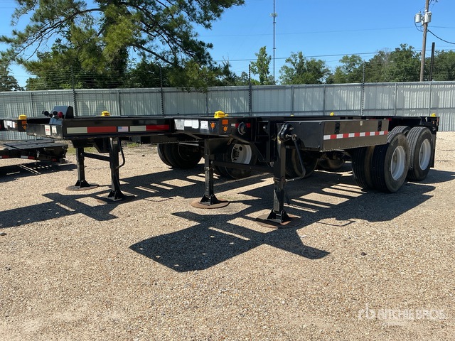 2020 Pitts Trailers SC20-C 20 ft T/A Container Trailer