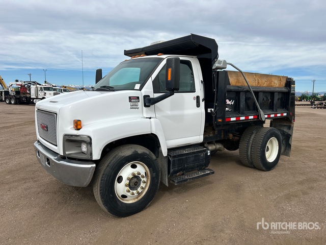 2008 GMC C6500 4x2 S/A Dump Truck