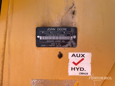 2016 John Deere 410L Backhoe Loader