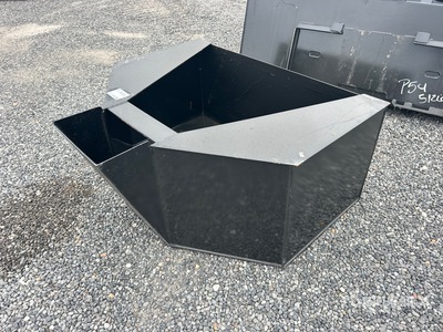 2025 Kit Containers QT-CB-075 0.75 cyd Concrete Placement Skid Steer Bucket (Unused)