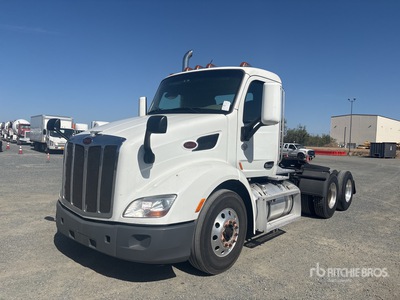 2018 Peterbilt 579 6x2 T/A Day Cab Truck Tractor