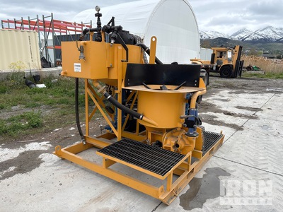 Colmixer 4-10 Hydraulic Skid Mounted Grout Pump