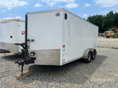 2017 Forest River 15 ft T/A Enclosed Trailer
