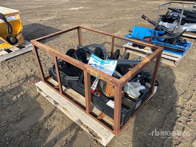 2025 Mower King SSECAG-Y Skid Steer Auger (Unused)