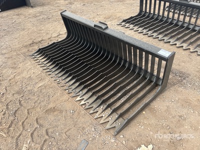 2025 Kit Containers QT-SB-H72-F 72 in Skid Steer Screening Bucket