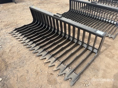 2025 Kit Containers QT-SB-L76-V3 76 in Skid Steer Screening Bucket