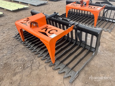 2025 Kit Containers QT-SG-S76-V3 76 in Skeleton Grappin pour chariot élévateur