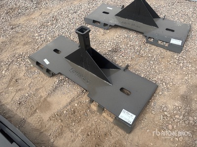 2025 Kit Containers QT-TM 48 in Skid Steer Hitch Receiver