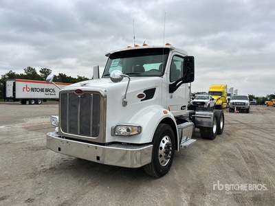 2019 Peterbilt 567 6x4 T/A Day Cab Truck Tractor